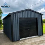 Heavy-Duty Steel Shed